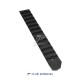 JA-2055-BK | ACI 13-Slot KeyMod Rail (Black)