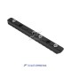 JA-2055-BK | ACI 13-Slot KeyMod Rail (Black)