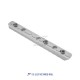 JA-2055-SV | ACI 13-Slot KeyMod Rail (Silver)