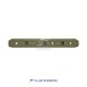 JA-2055-TAN | ACI 13-Slot KeyMod Rail (Tan)