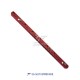 JA-2035-RE | ACI 26-Slot KeyMod Full Side Rail (Red)