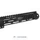 JA-2059-BK | ACI 9-Slot M-LOK Rail (Black)