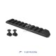 JA-2059-BK | ACI 9-Slot M-LOK Rail (Black)