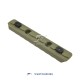 JA-2059-TAN | ACI 9-Slot M-LOK Rail (Tan)