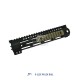 JA-2059-TAN | ACI 9-Slot M-LOK Rail (Tan)