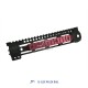 JA-2061-RE | ACI 13-Slot M-LOK Rail (Red)