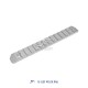 JA-2061-SV | ACI 13-Slot M-LOK Rail (Silver)