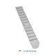 JA-2061-SV | ACI 13-Slot M-LOK Rail (Silver)