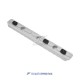 JA-2061-SV | ACI 13-Slot M-LOK Rail (Silver)