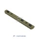 JA-2061-TAN | ACI 13-Slot M-LOK Rail (Tan)