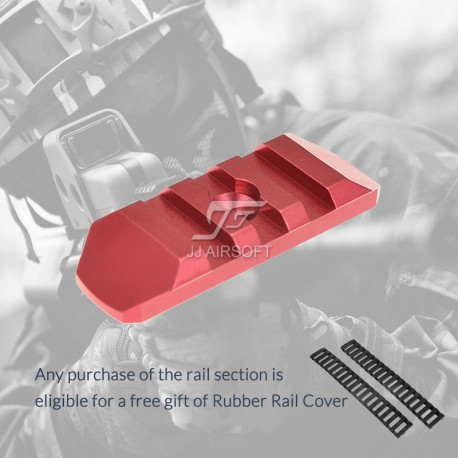 keymod rail section red