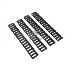 ACI Low Profile Rubber Rail Cover -SF & Ladder Type (Black)