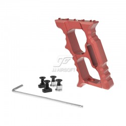 JA-1322-RE| ACI TD Minivert Grip for KeyMod & M-LOK (Red)