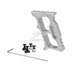 ACI TD Minivert Grip for KeyMod & M-LOK (Silver)