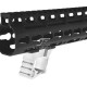 JA-1385-SV | ACI TD Halo AR-15 Hand Stop for KeyMod & M-LOK (Silver)