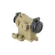 JA-5075-TAN | TR02 Red Dot with Killflash, QD Riser Mount (Tan)