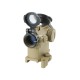 JA-5075-TAN | TR02 Red Dot with Killflash, QD Riser Mount (Tan)