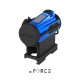 XR003BLE | xFORCE XTSP Red Dot Sight with Low Mount and QD Mount (Blue)