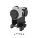 XR003SLV | xFORCE XTSP Red Dot Sight with Low Mount and QD Mount (Silver)