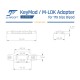 JA-1719-BK | ACI KeyMod / M-LOK Adapter for 17S Size Bipod (Black)