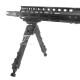 JA-1118-BK | ACI Accutac SR-5 Bipod for KeyMod / M-LOK (Black)