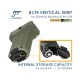 JA-1305-GR | ACI BCM Vertical Grip for 20mm & KeyMod & M-LOK (Grey)