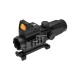 JJ Airsoft LPHM Mark4 3x24 Scope with RMR Red Dot (Black)