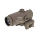 JA-5357-TAN | JJ Airsoft Prime QD Optic Sight Combo with G33 3x Magnifier and XPS 3-2 Red / Green Dot (Tan)