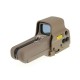 JA-5359-TAN | JJ Airsoft Prime Optic Sight Combo with G33 3x Magnifier and 558 Red / Green QD Dot Sight (Tan)