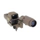 JA-5360-TAN | JJ Airsoft Prime Optic Sight Combo with G33 3x Magnifier Killflash Pack and 558 Red / Green Dot (Tan)