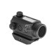 JJ Airsoft Solar Power Red Dot with Low Mount and Killflash (Black)