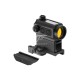 JA-5069-BK | Solar Power Red Dot with Riser Mount and Low Mount (Black)