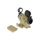 JA-5079-TAN | TR02 Red Dot with Killflash, Low and QD Riser Mount (Tan)