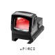 XR020BLK | xFORCE Solar Powered Mini Red Dot (Black)