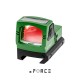 XR020GRN | xFORCE Solar Powered Mini Red Dot (Green)