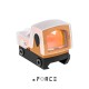 XR020ORN | xFORCE Solar Powered Mini Red Dot (Orange)