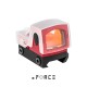 XR020RED | xFORCE Solar Powered Mini Red Dot (Red)