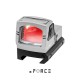 XR020SLV | xFORCE Solar Powered Mini Red Dot (Silver)