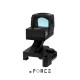 XR021BLK | xFORCE Solar Powered Mini Red Dot with Cantilevered QD Mount (Black)