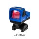 XR022BLE | xFORCE Solar Powered Mini Red Dot with SRW IB Mount (Blue)