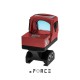 xFORCE Solar Powered Mini Red Dot with SRW IB Mount (Red)
