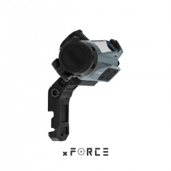 XR004GRY | xFORCE XTSP Red Dot Sight with Adjustable Angle Offset Mount (Grey)