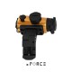 XR004ORN | xFORCE XTSP Red Dot Sight with Adjustable Angle Offset Mount (Orange)