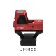 XR023RED | xFORCE Solar Powered Mini Red Dot with Lightweight SRW IB Mount (Red)
