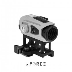 XR031SLV | xFORCE XTSW Red Dot Sight with QD Riser Mount (Silver)