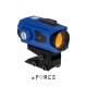 XR035BLE | xFORCE XTSW Red Dot Sight with ELE Adjustable Mount (Blue)
