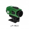 xFORCE XTSW Red Dot Sight with ELE Adjustable Mount (Green)
