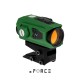 XR035GRN | xFORCE XTSW Red Dot Sight with ELE Adjustable Mount (Green)