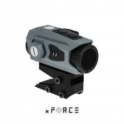 XR035GRY | xFORCE XTSW Red Dot Sight with ELE Adjustable Mount (Grey) | Airsoft Cart International