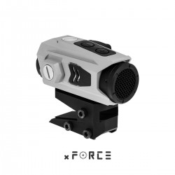 XR035SLV | xFORCE XTSW Red Dot Sight with ELE Adjustable Mount (Silver)